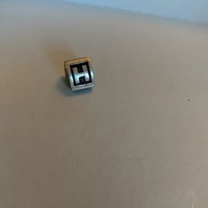 Pandora Alphabet H Charm (discontinued)